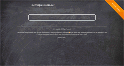 Desktop Screenshot of metroepresslanes.net
